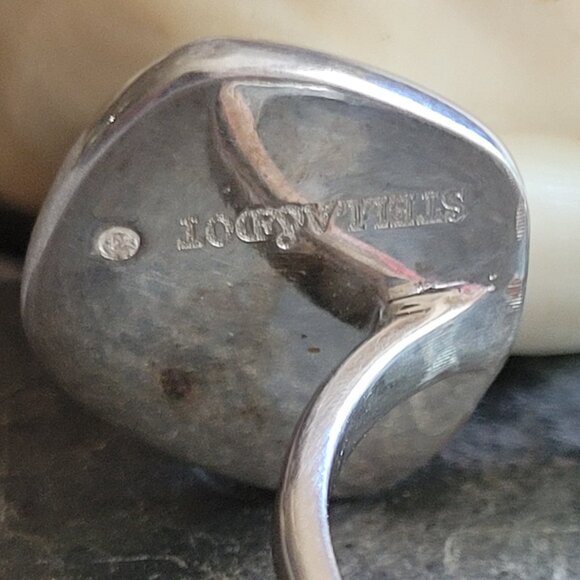 Stella and Dot Adjustable Silver Ulani Ring - Picture 3 of 5